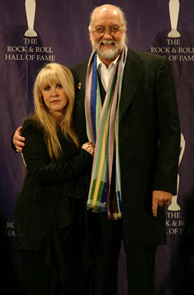 Stevie Nicks and Mick Fleetwood.<br>I don't have to explain who they are, do I?