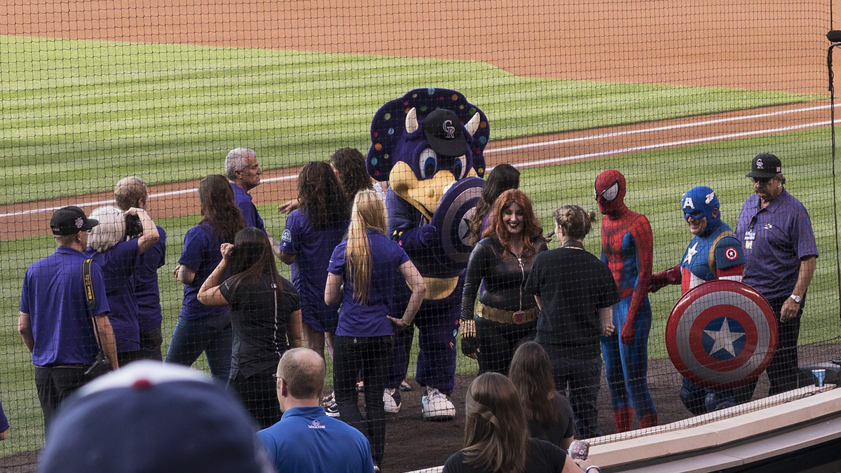 Marvel Night at Coors Field