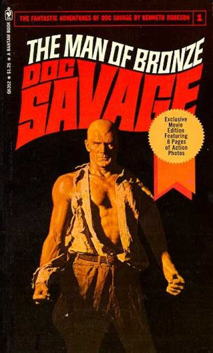 Doc Savage: Man of Bronze book cover