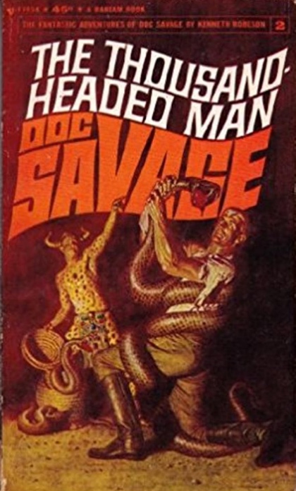 Doc Savage: The Thousand-Headed Man book cover