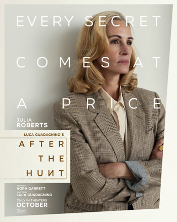 After the Hunt movie poster featuring Julia Roberts