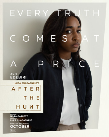After the Hunt movie poster featuring Ayo Edebiri