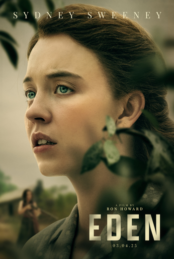 Eden movie poster featuring Sydney Sweeney