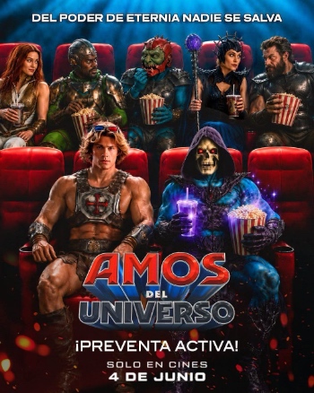Masters of the Universe characters in theatre movie poster