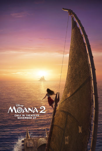 Moana 2 movie poster