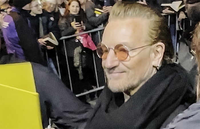 Bono in Manchester