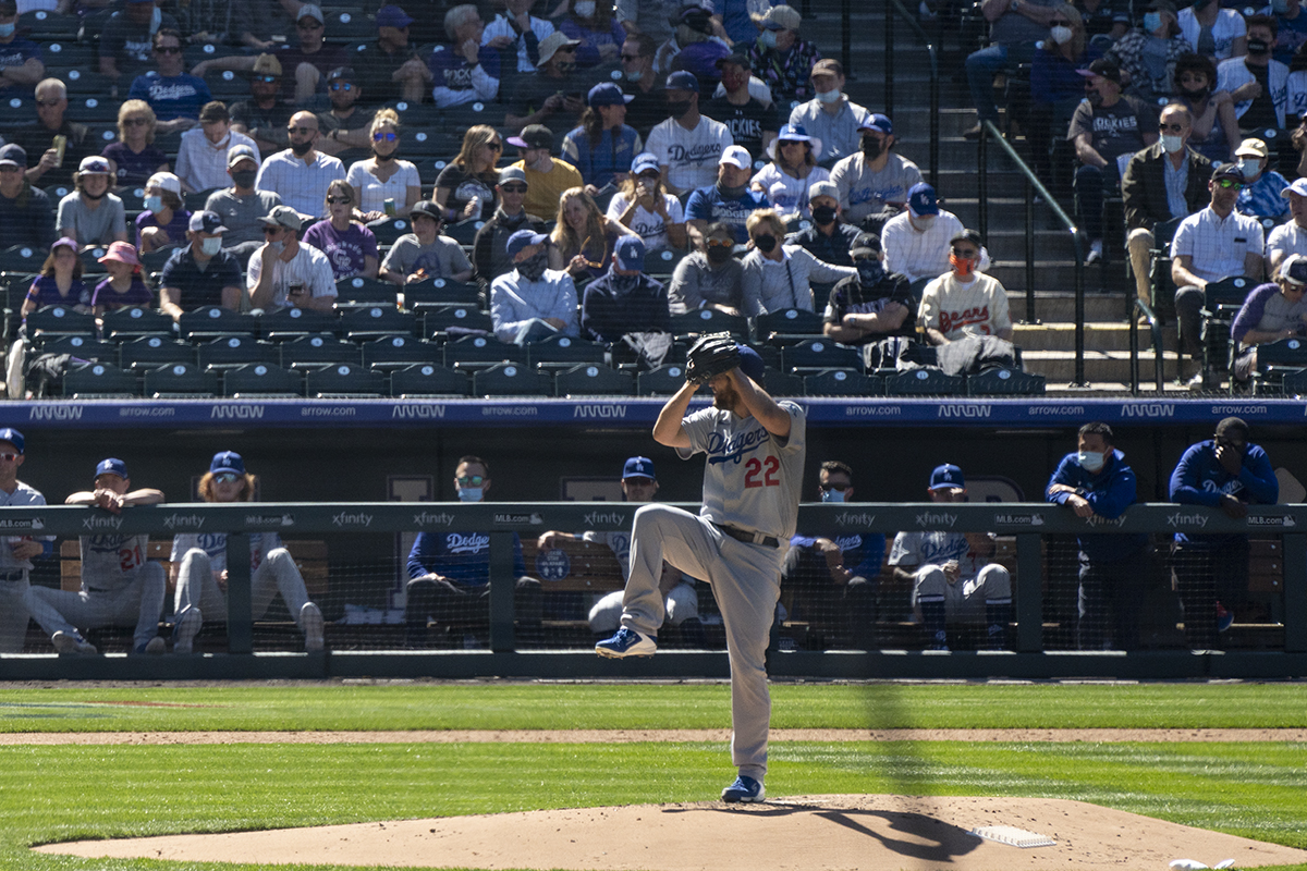 Opening Day, 1 April 2021: Rockies vs. Dodgers