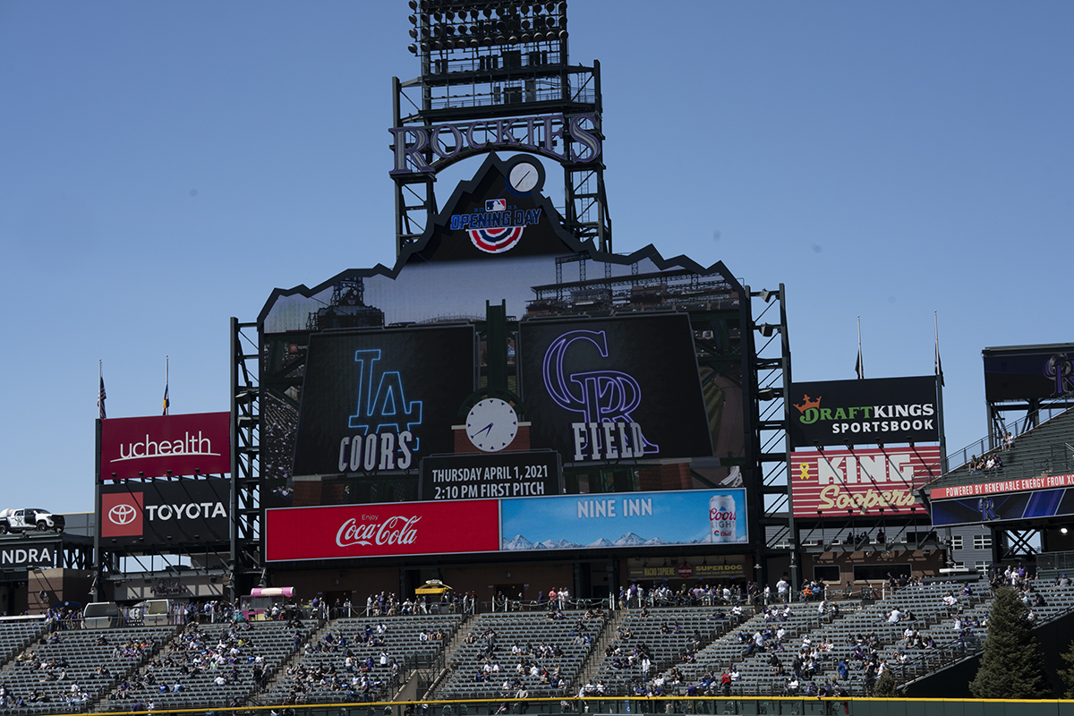 Rockies fall to Dodgers after rain shortened game at Coors Field