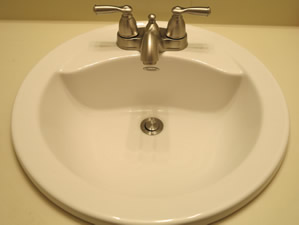 Spiffy new sink