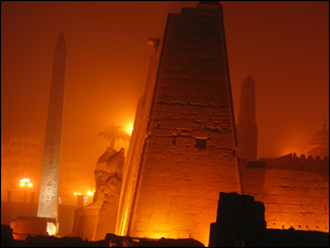 Sandstorm in Luxor