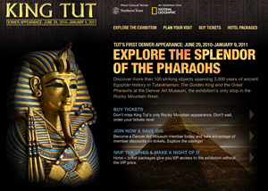 Tut Exhibit: Denver