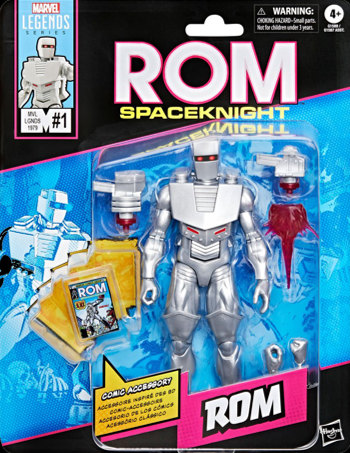 Rom action figure from Hasbro in 2025